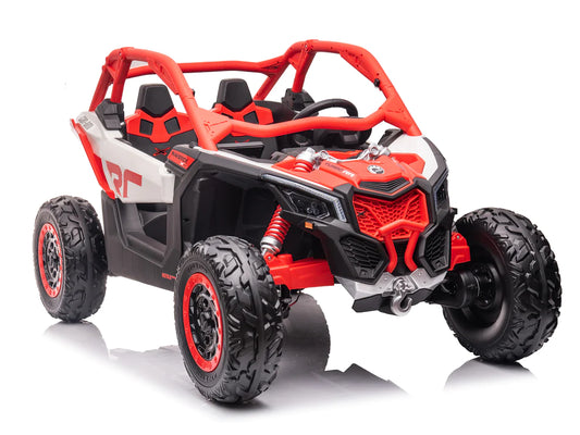 Buggy para Niños Can-Am Maverick X3 de 24V - Color Rojo