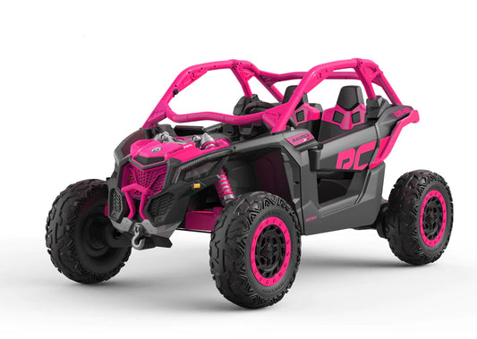 Buggy para Niños Can-Am Maverick X3 de 24V - Color Rosa