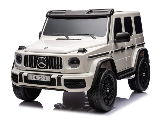 Camioneta Mercedes-AMG G63 24V Blanco para Niños