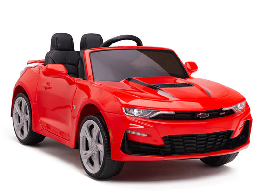 Coche Montable Eléctrico Chevy Camaro SS Rojo 12V Niños