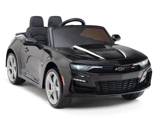 Coche Montable Eléctrico Chevy Camaro SS Negro 12V Niños