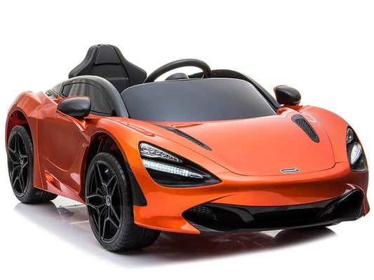 Coche Montable Eléctrico McLaren 720S Naranja 12V Niños